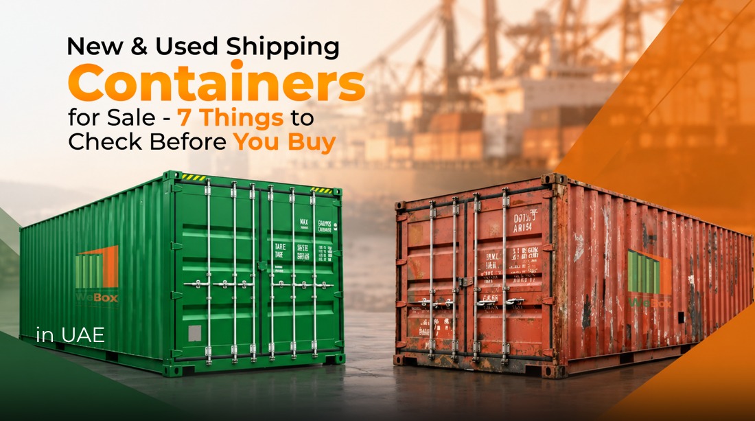 New and Used Shipping Containers for Sale in Houston