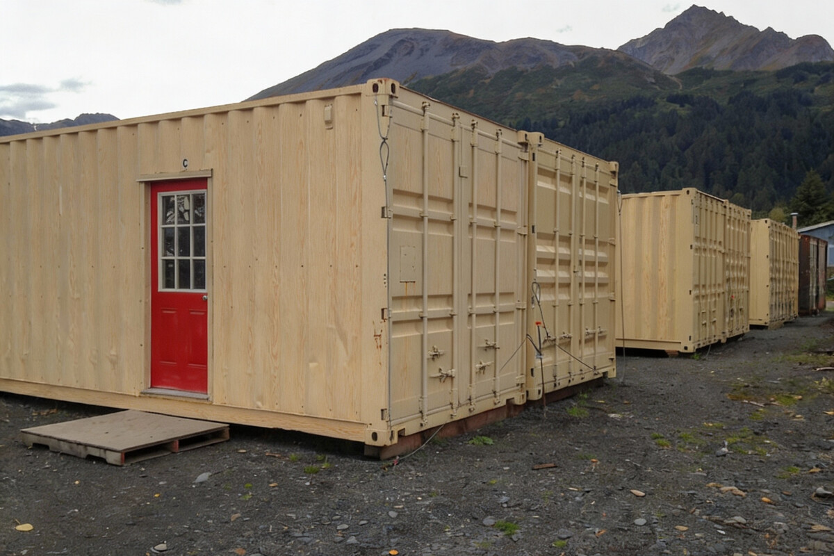 Kitchen Containers modified from IICL dry cargo containers