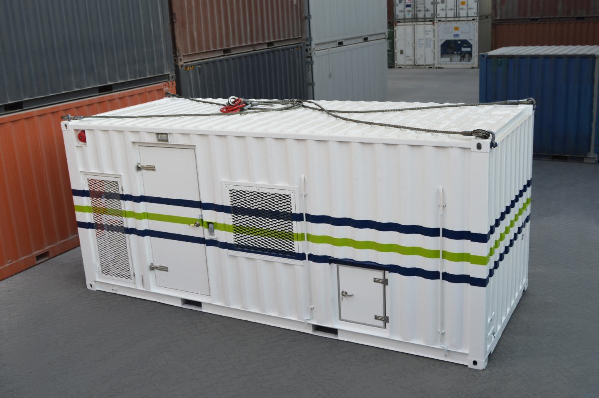 20ft ISO Container converted to Instrument Control Room