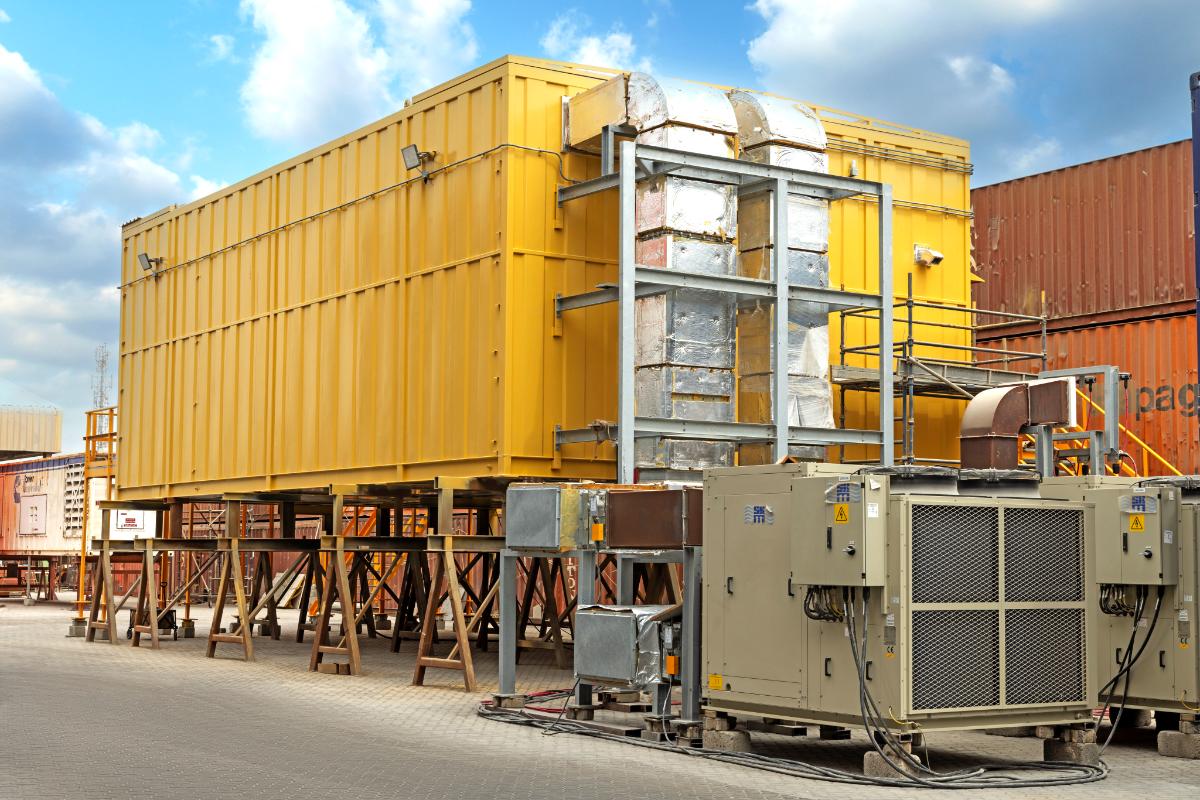 Custom made Steel Modular unit Assembly