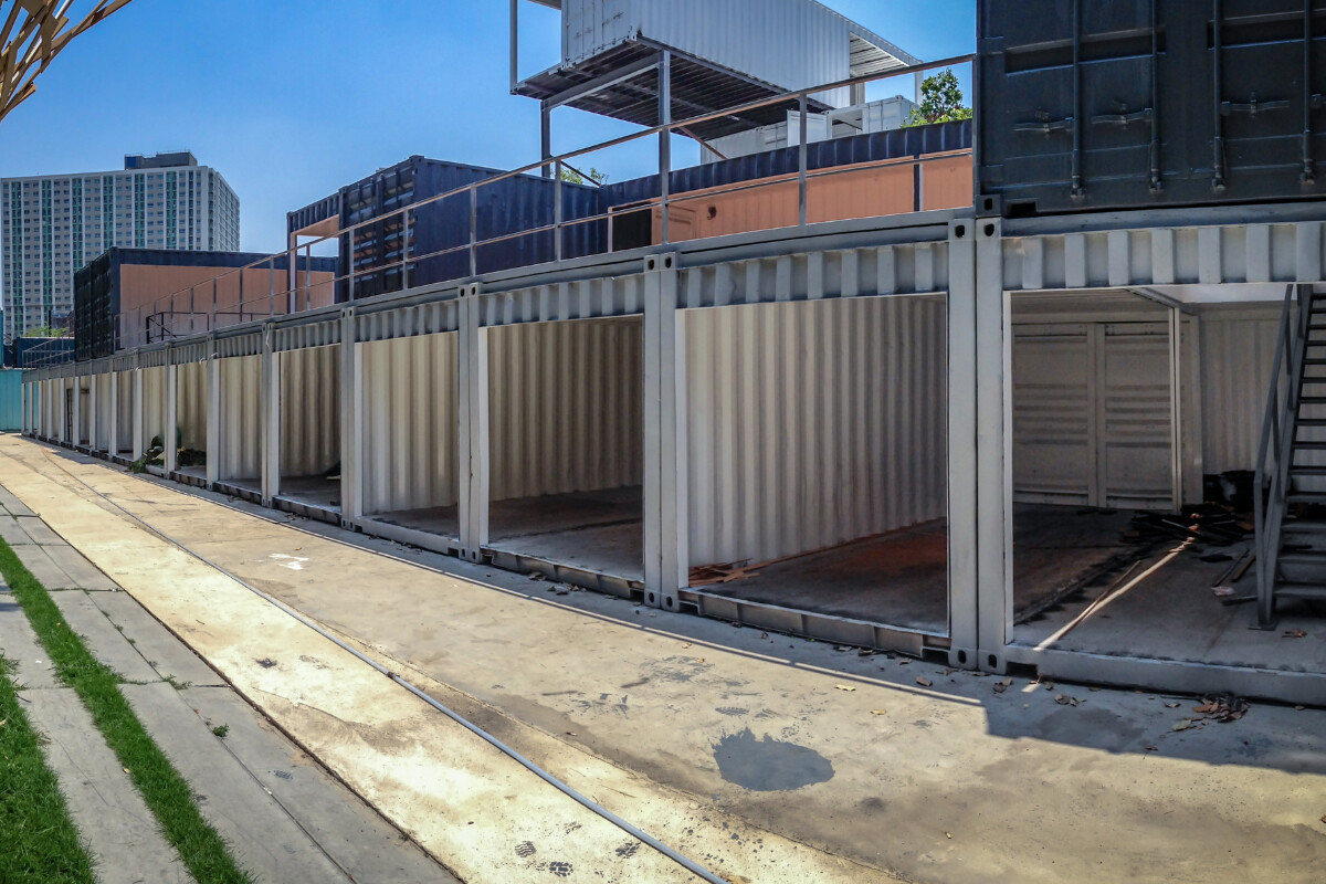 reused container construction budilding